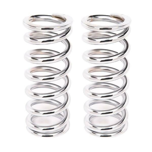 Next Gen International Coil-Over-Spring, 250 lbs. per in. Rate, 9 in. Length - Chrome, Pair 9-250CH2